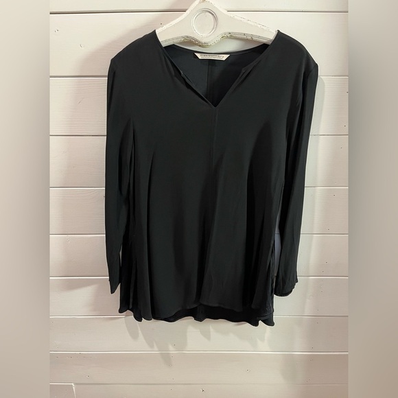 🖤 MAX VOLMARY – Black Flowing Blouse – Size 42 - Picture 5 of 14